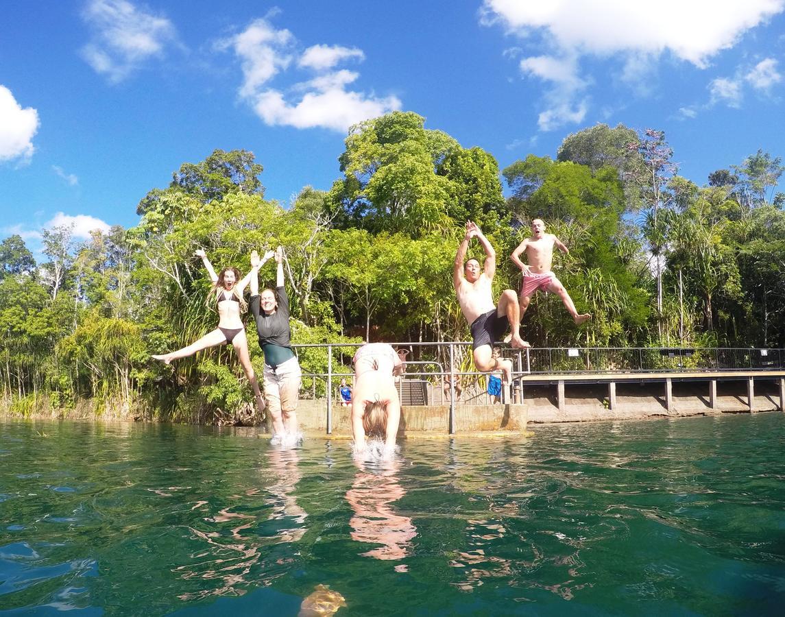 On The Wallaby Eco Lodge Yungaburra Eksteriør bilde
